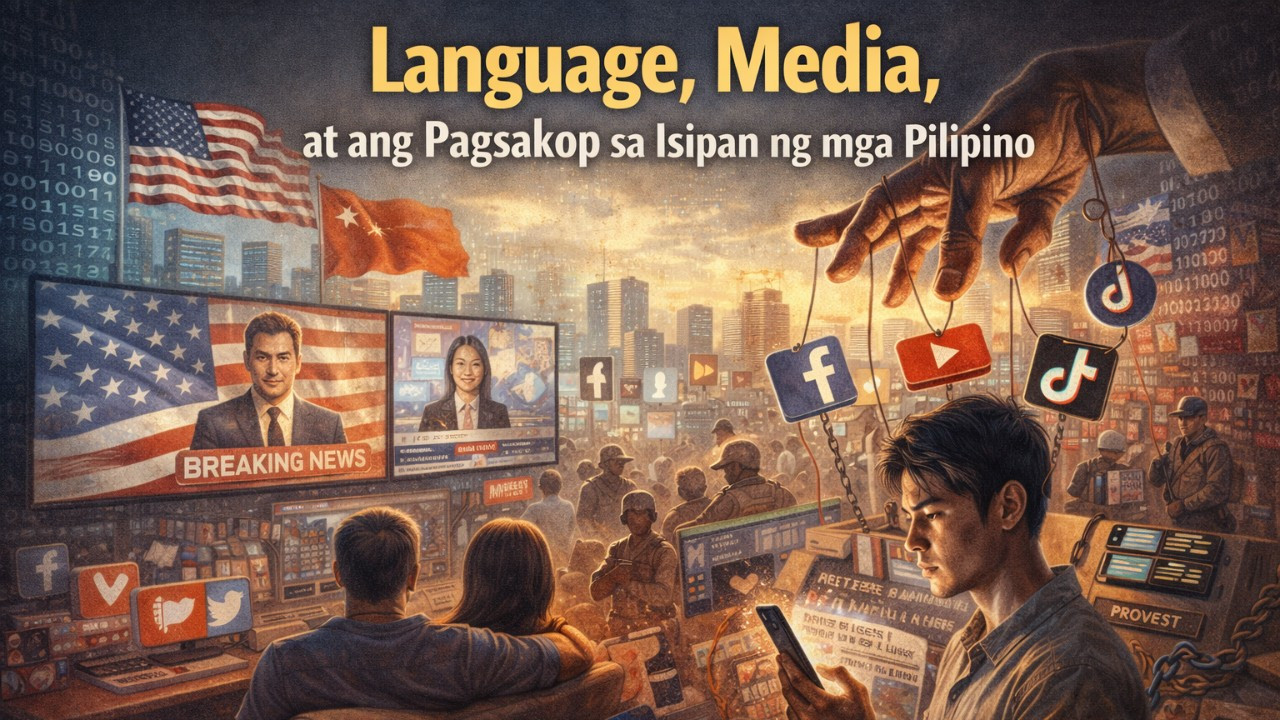 Language, Media, at ang Pagsakop sa Isipan ng mga Pilipino