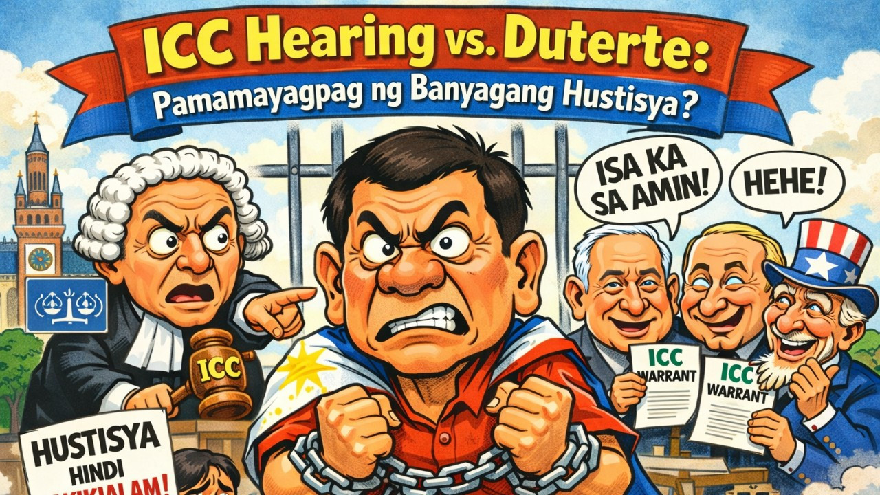 ICC Hearing vs. Duterte: Pamamayagpag ng Banyagang Hustisya?