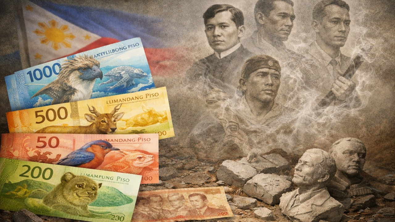 When Heroes Disappear from Our Money