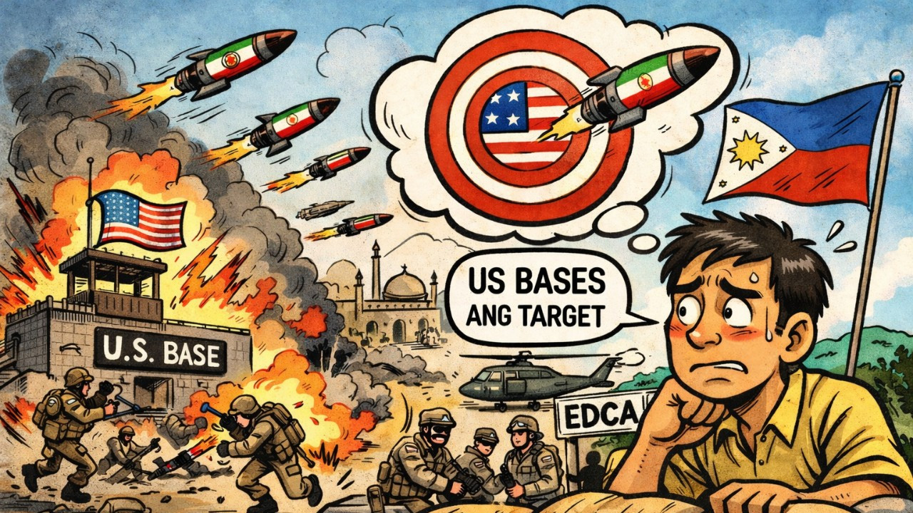 Gyera sa Iran: Kapag May US Bases sa bansa, Damay ka sa Gulo